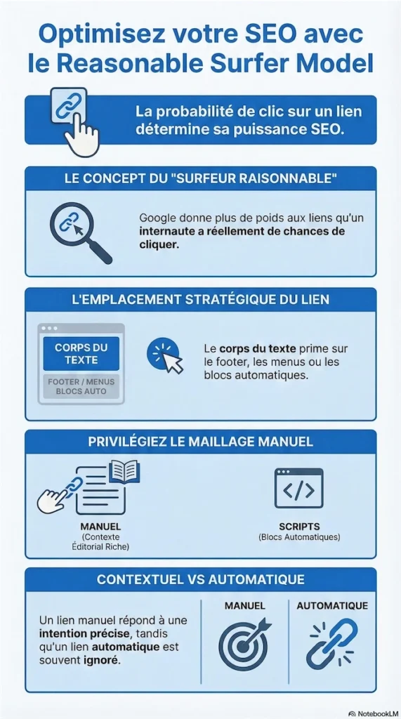 Infographie sur le modèle du surfeur raisonnable